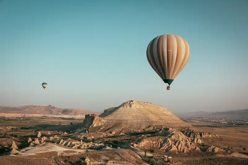 hot air balloons in the sky of Luxor is one of the Best things to do in Egypt