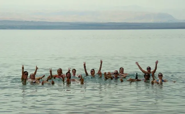 Buoyant Waters of the Dead Sea