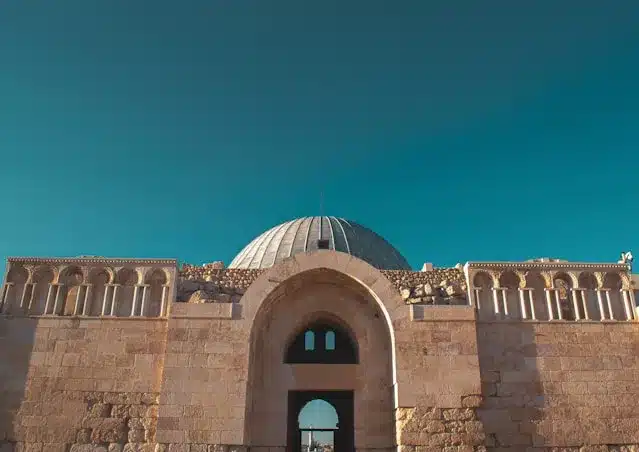 Religious and Old Mosquee in Jordan