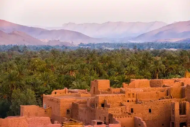 Kasqbahs and Palm Trees are indeed one of the Best Things to see in Morocco