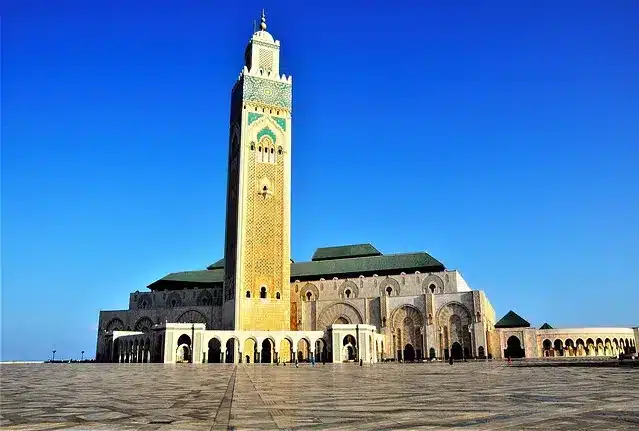 Visit Mosque Hassan 2 while your Morocco Itinerary 7 Days