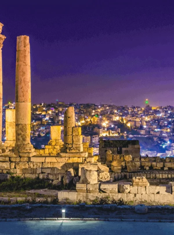 Ancient Roman cities in Amman while our Jordan itinerary 12 days