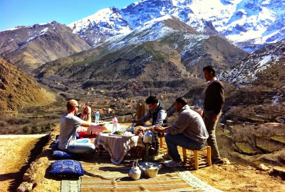 Atlas mountains hiking Morocco