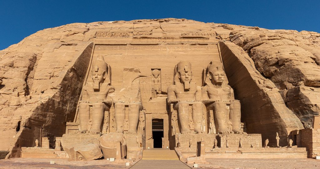 Egypt 12-Day Luxury Private Tour 19 Colossal statues of Ramesses II at Abu Simbel