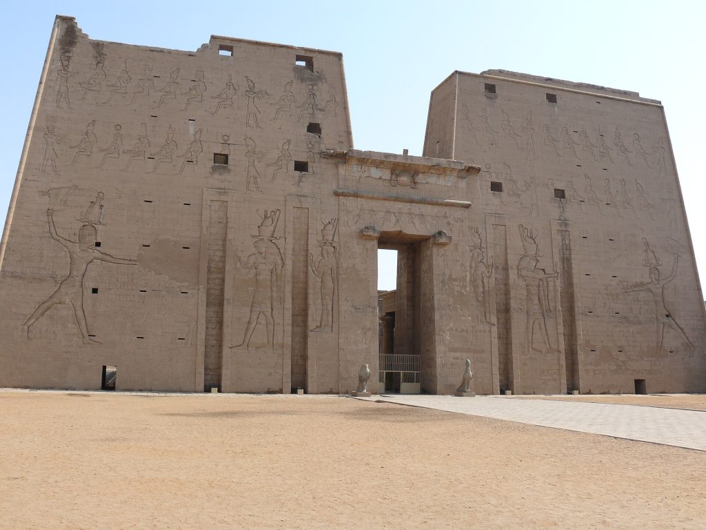 Egypt 9-Day Luxury Private Tour 7 Great pylon of the Temple of Horus at Edfu