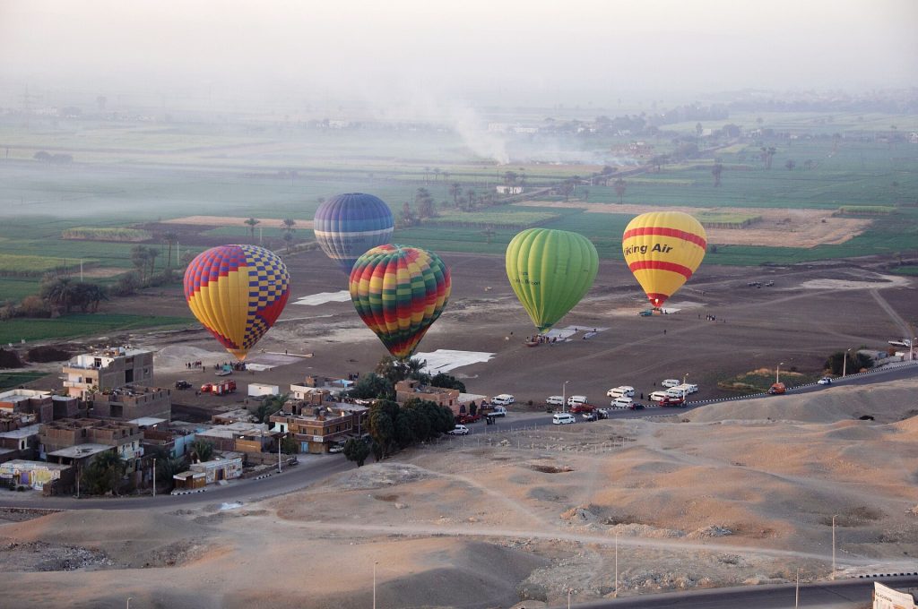 Egypt 9-Day Luxury Private Tour 4 Hot-air balloons over Luxor at sunrise