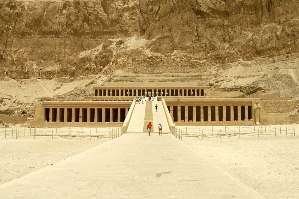 Egypt 9-Day Luxury Private Tour 5 Terraced Temple of Hatshepsut at Deir el-Bahari