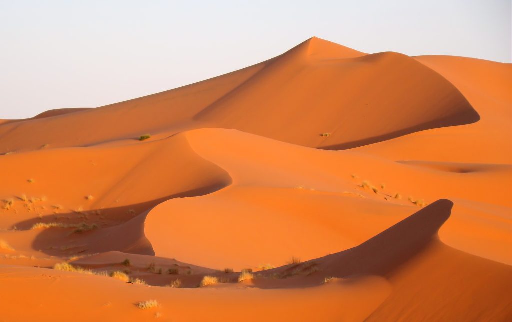 Morocco 15-Day Luxury Private Tour 4 Erg Chebbi sand dunes near Merzouga in the Sahara