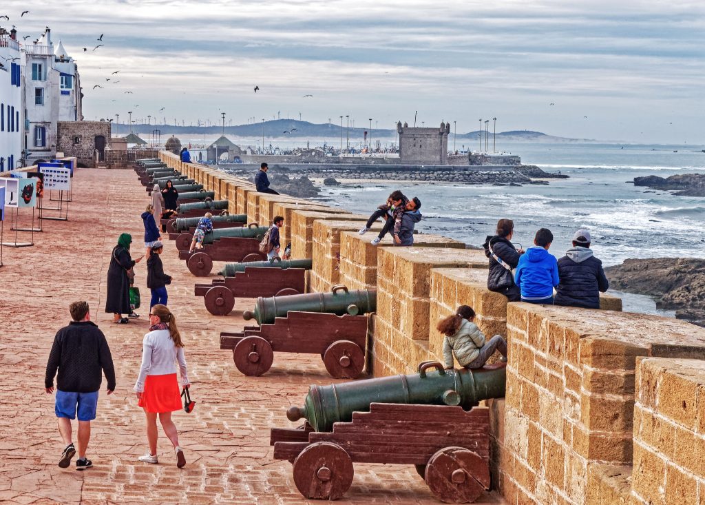 Morocco 15-Day Luxury Private Tour 24 Cannons along the Skala ramparts of Essaouira