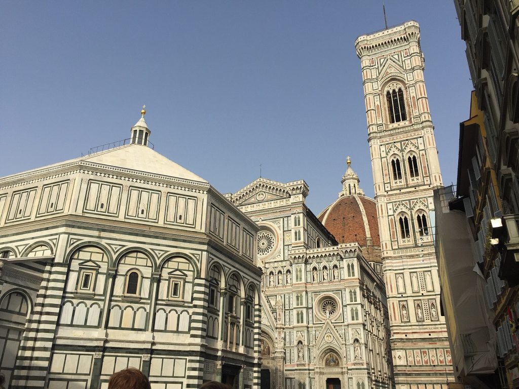 Italy 15-Day Luxury Private Tour 5 Florence Cathedral with its marble facade and Giotto's bell tower