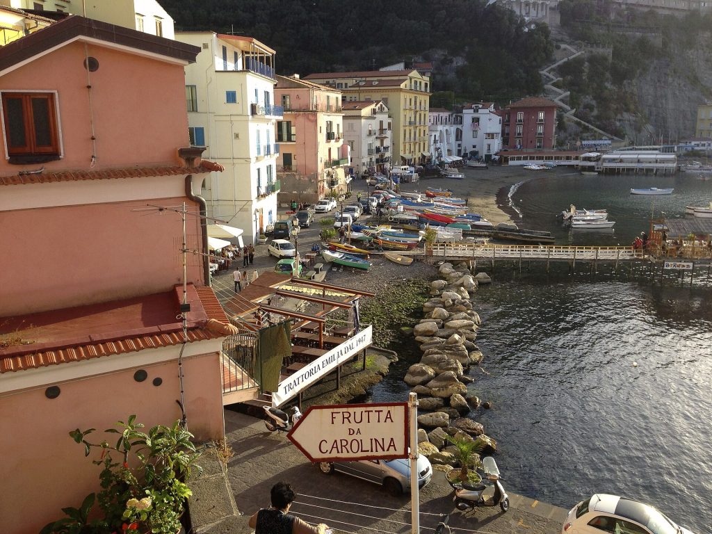 Italy 14-Day Luxury Private Tour 16 The fishing harbor of Marina Grande in Sorrento
