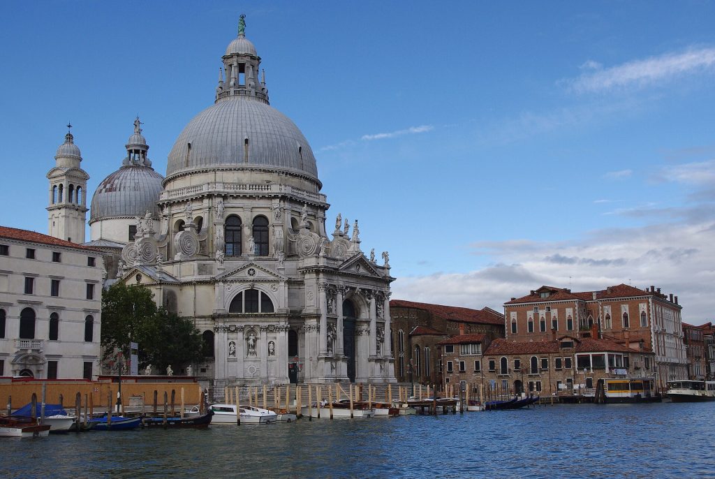 Italy 15-Day Luxury Private Tour 25 Santa Maria della Salute at the mouth of the Grand Canal in Venice