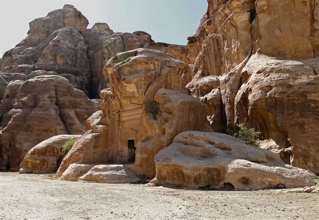 Jordan 12-Day Luxury Private Tour 17 The sandstone canyon of Little Petra (Siq al-Barid), Jordan