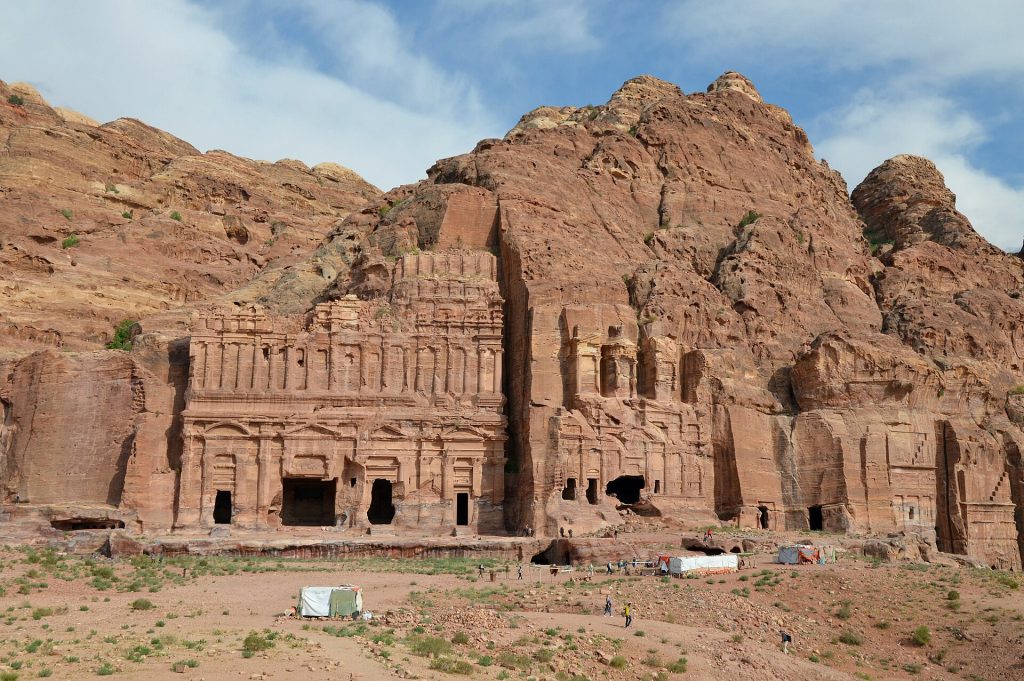 Jordan 8-Day Luxury Private Tour 6 The Royal Tombs carved into the cliffs of Petra, Jordan