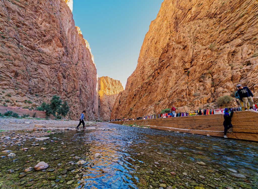 Morocco 15-Day Luxury Private Tour 18 Towering walls of the Todra Gorge near Tinghir