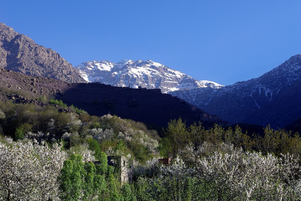Morocco 15-Day Luxury Private Tour 8 Snow-capped peaks in Toubkal National Park