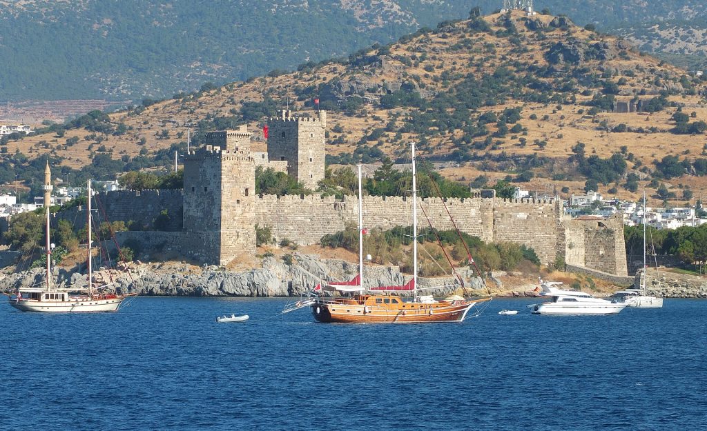 Turkey 12-Day Luxury Private Tour 20 Bodrum Castle of St. Peter above the harbor of Bodrum
